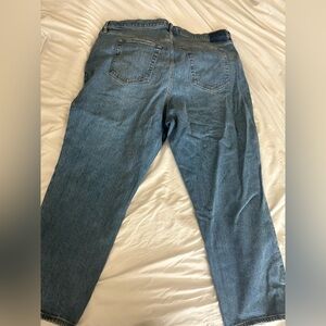 Abercrombie & Fitch 90’s straight ultra high rise Curve Love Jeans